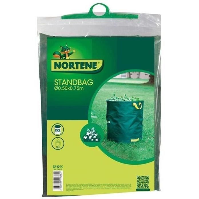 NORTENE Sac déchets verts autostable Standbag a poignées - Ø0,5m