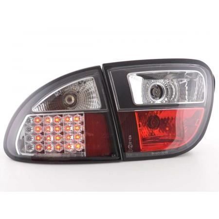 Paire de feux arriere Seat Leon 1M de 1999 a 2005 LED Noir D-FKRLXLSE8007