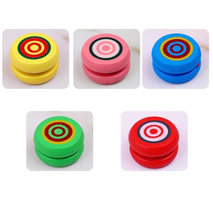 4pcs Yoyo Ball Jouets Dessin Animé Éducatif En Bois Drôle Boule Créative Jouet pour Enfants YOYO - ASTROJAX