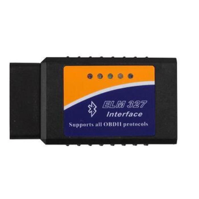 Commutateur WIFI V1.5 ELM327 pour IOS Android Réinitialisation ELM327 Bluetooth WIFI OBD2-OBDII ELM 327 CAN - Type bluetooth V2.1