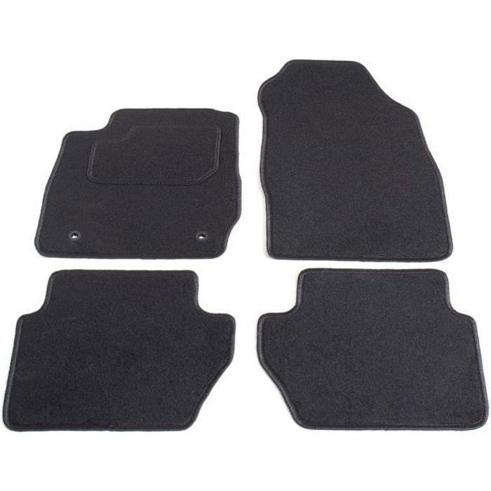 Tapis Ford Fiesta MK6 à partir de 2012 - set de 4 (2 avant et 2 arrière)