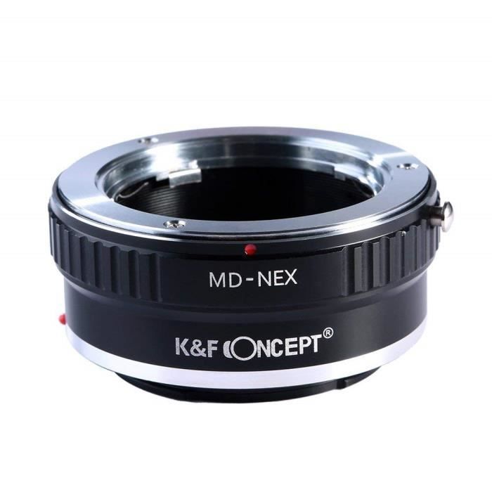 Bague adaptatrice Adaptateur monture pour monter objectif Minolta MD MC vers Caméra Sony NEX ( E-Mount ) comme Sony NEX-3 NEX-3C