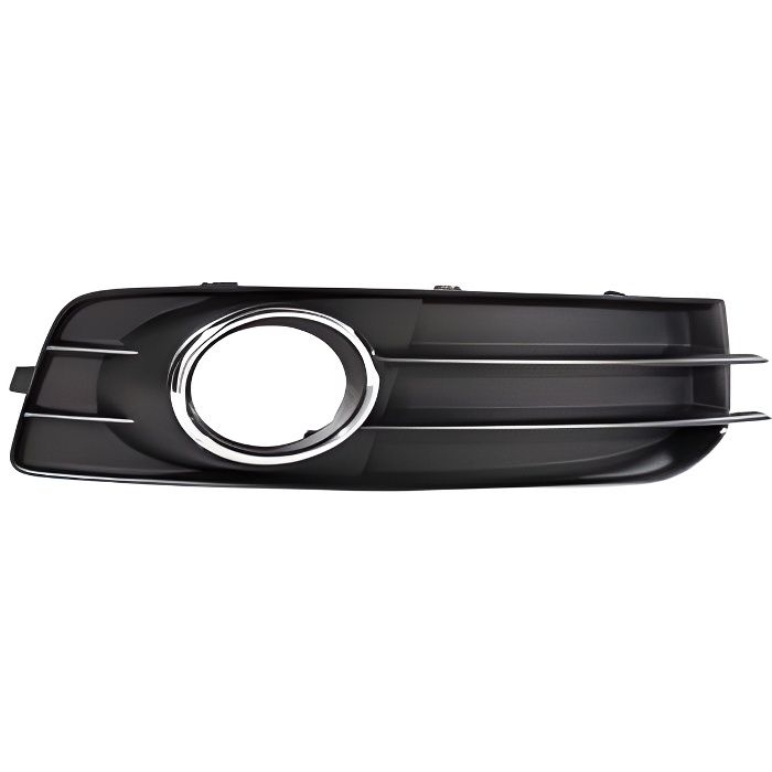 Grille de calandre droite pour AUDI A3 II ph.2 SPORTBACK 2008-2012 noire amp chromée (S line).