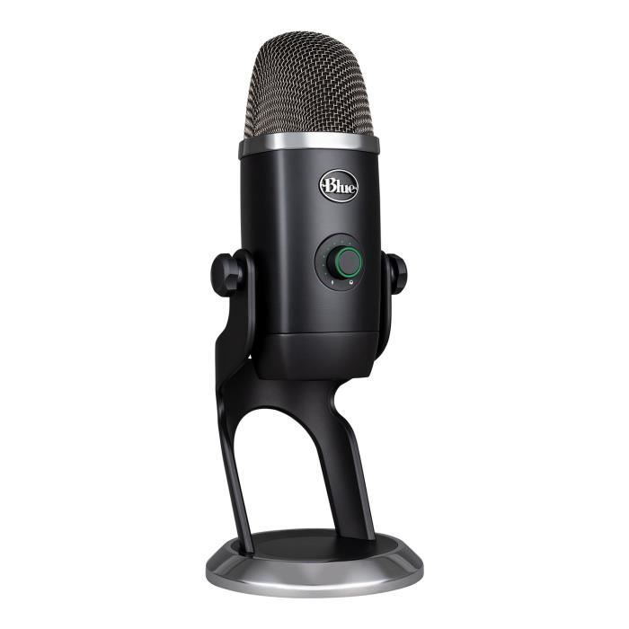 Microphone X USB - Blue Yeti - Condensateur Pro pour Enregistrement, Streaming, Gaming, Podcast sur 