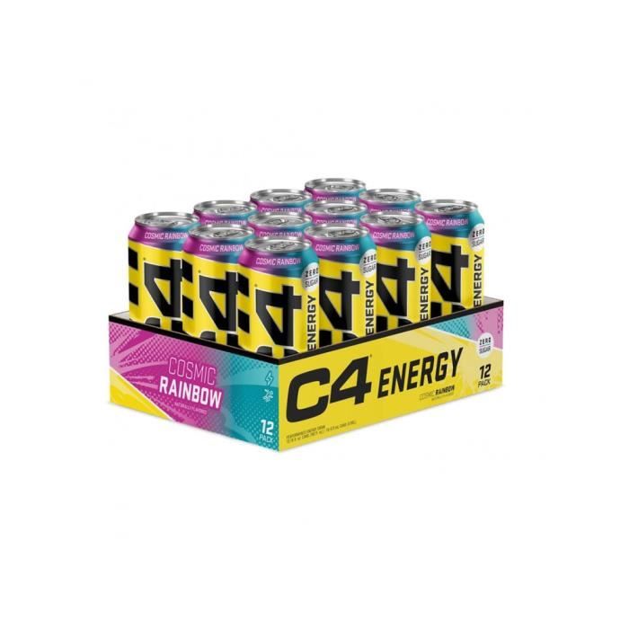 C4 energy drink (12x500ml) - Cosmic Rainbow