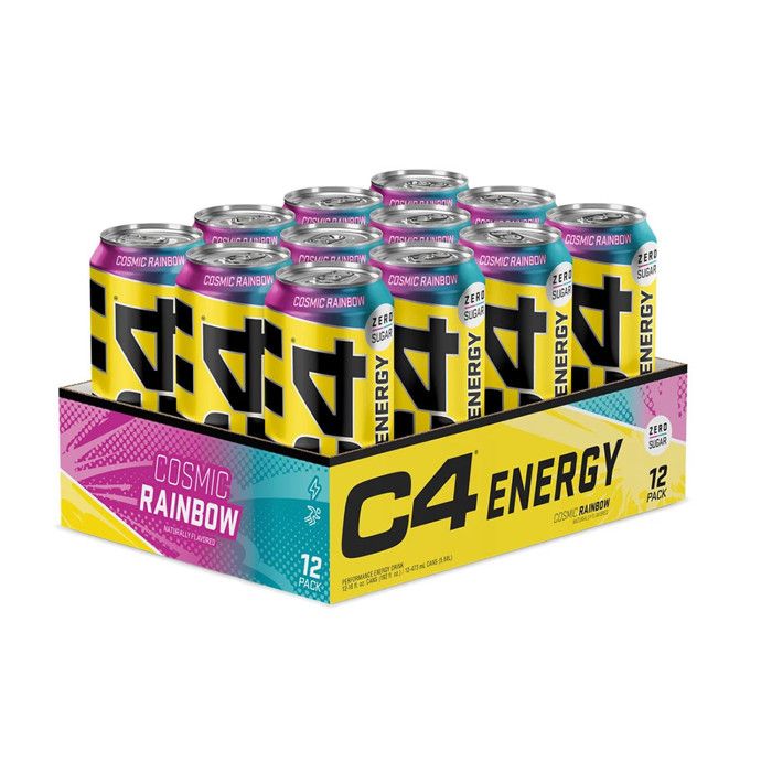 C4 energy drink (12x500ml) - Cosmic Rainbow
