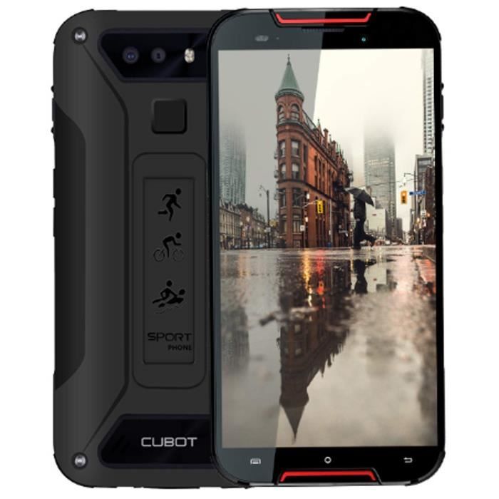 Cubot Quest Lite 4G 32GB 3GB RAM Dual-SIM Red-Black EU