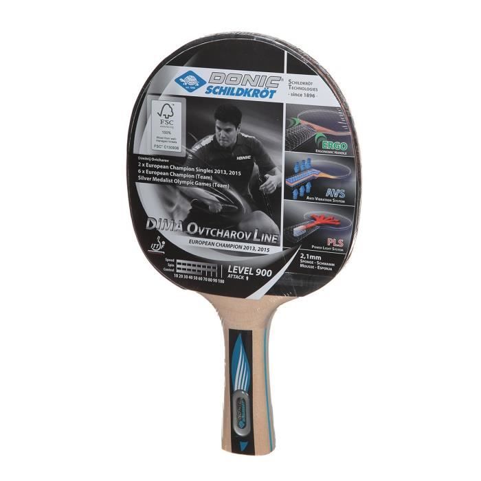 DONIC SCHILDKRÖT Raquette de tennis de table Ovtcharov 900 FSC
