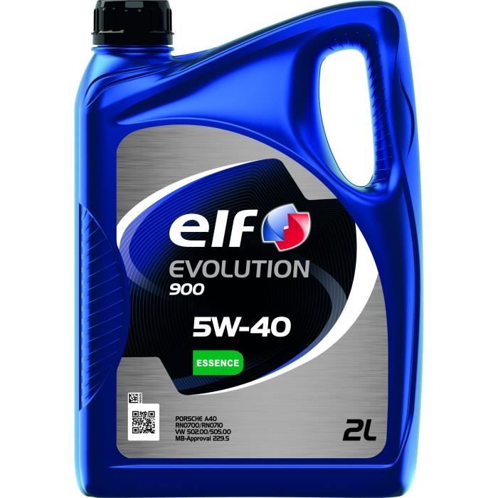 ELF HUILE MOTEUR 2L EVOLUTION 900 5W40