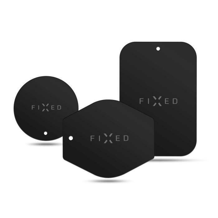 FIXED Icon Plates, jeu de plaques métalique de remplacement de support de téléphone portable (pour coller sur le dos de téléphone)