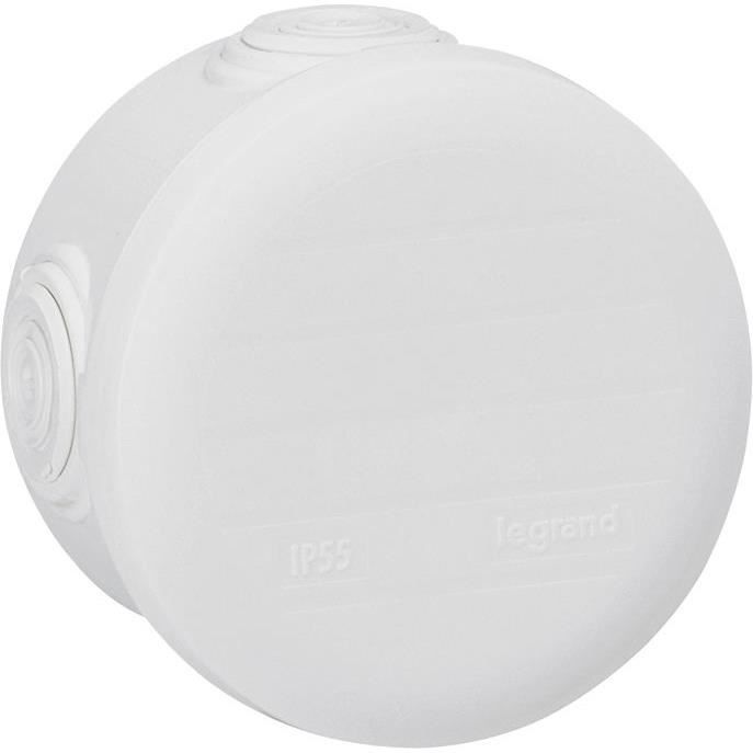 Boîte de dérivation ronde - diamètre70mm , ép. 45mm - ferme
