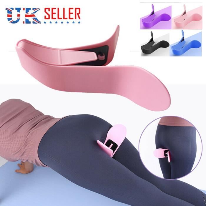 Appareil de Musculation Fitness Entraînement hanche Fesse Levage - Muscle du plancher pelvien Intérieur de cuisse Fitness Tool rose