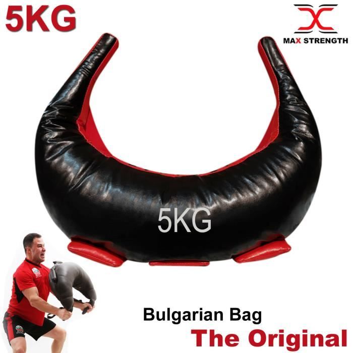 Max Strength La formation de sac lesté bulgare gère le crossfit d'haltérophilie de gym