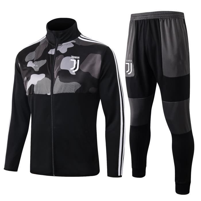 Nouveau Veste à Manches Longues Juventus Survêtement 2020 2021 Survet Pas Cher Survêtement Training pour Homme
