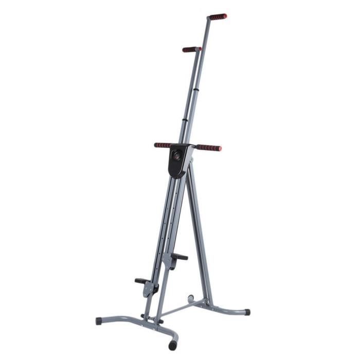 OUTAD® STEPPER - CLIMBER Machine d’Escalade Verticale Pliable LCD Grimpeur Vertical Fitness antidérapant