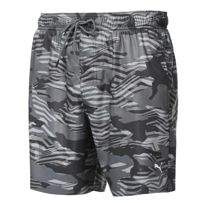Short de bain PUMA -Coupe medium- Noir Army