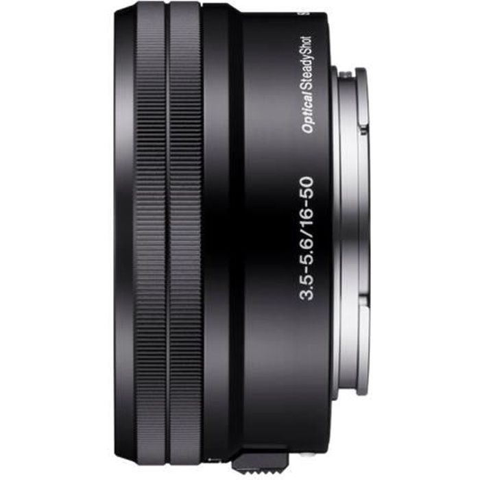 Sony SELP1650 Objectif à zoom 16 mm 50 mm f-3.5-5.6 PZ OSS Sony E-mount pour α NEX 3NL, 3NY, 5R, 5RK, 5RL, 5RY, 5T, 5TL, 5TY, 6,…