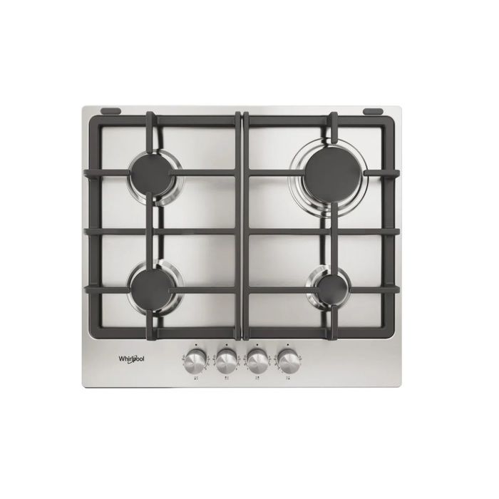 Plaque : Gaz WHIRLPOOL 4 Feux 58 / 51cm TGML660IX