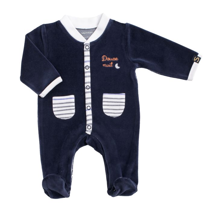PYJAMA BLEU - TAILLE 3 MOIS