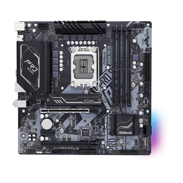 Carte mère ASRock B660M Pro RS Intel B660 LGA 1700 4xDDR4 128GB Micro ATX Reconditionné - ASRock reconditionné disponible sur Cdiscount Seconde Vie