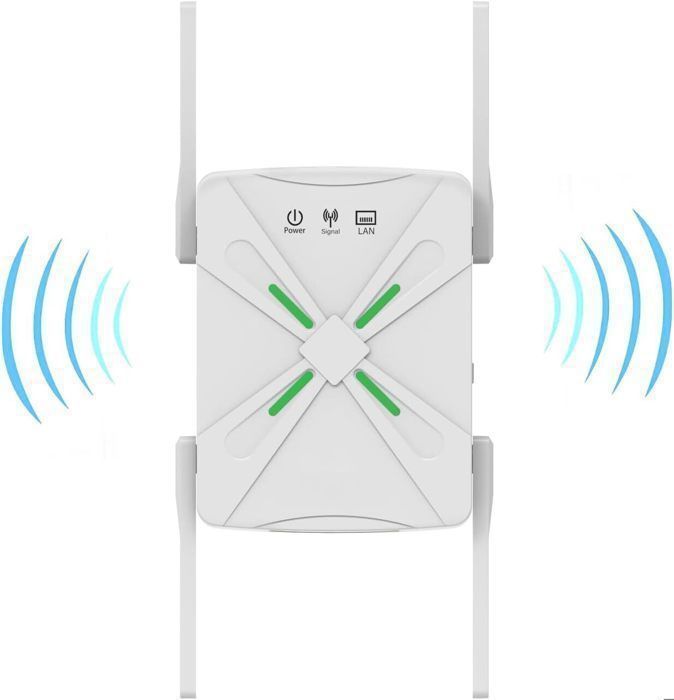 Répéteur wifi ACELIFE 5 GHz et 24 GHz double bande domestiqueInternet boosterconfiguration rapideRépéteur/Routeur/mode AP