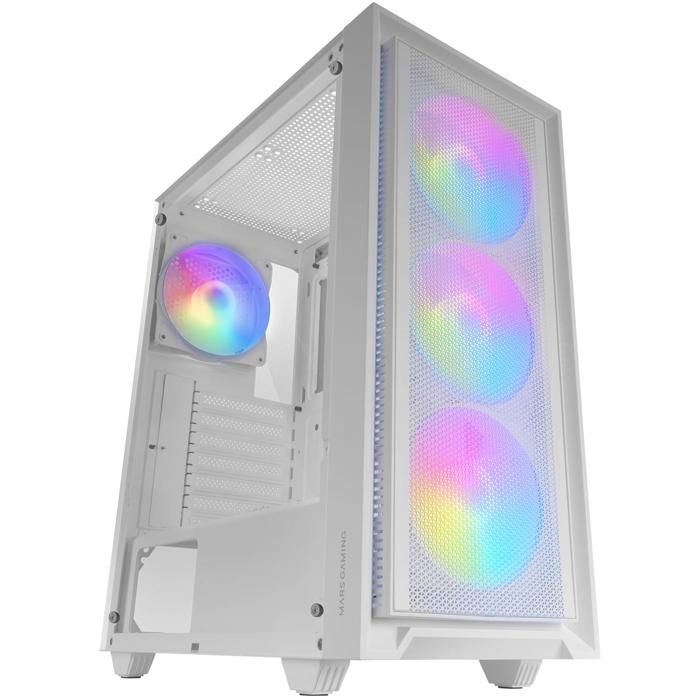 Boîtier ATX semi tour Mars Gaming MCAIRW Neuf - vue 5