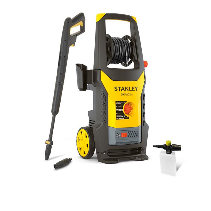 Stanley Nettoyeur Haute Pression SXPW22DSS avec Dual Speed System 160 bar 460 /h Jaune - vue 2