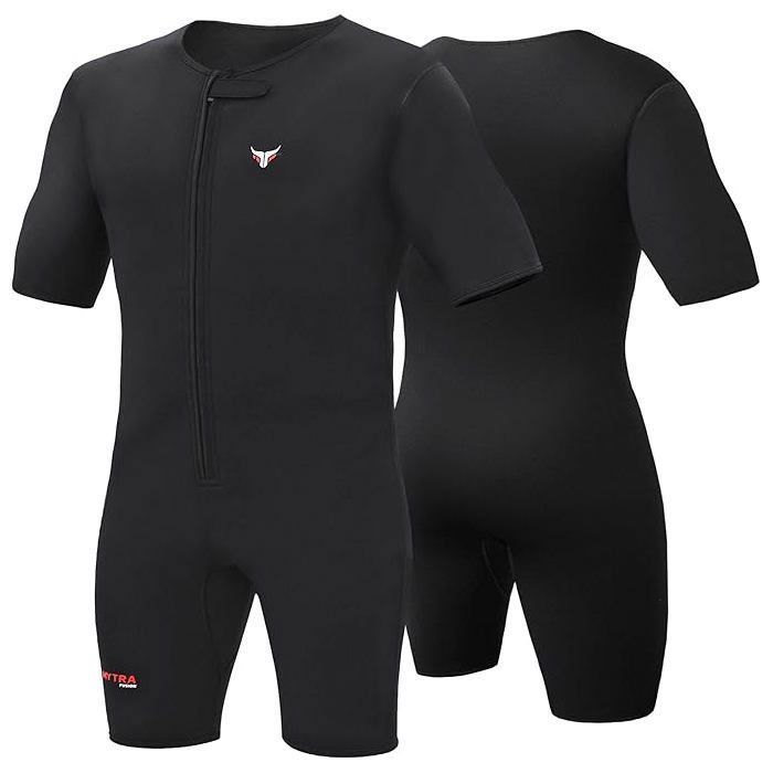 Combinaison De Sauna Everfresh Everlast – Noire, Taille M/L (Veste + Pantalon)