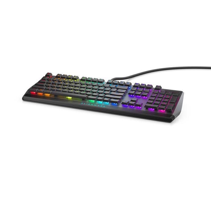 Clavier Mécanique - ALIENWARE - 510K Low-profile - Rétroéclairage RGB - Confort de frappe - USB