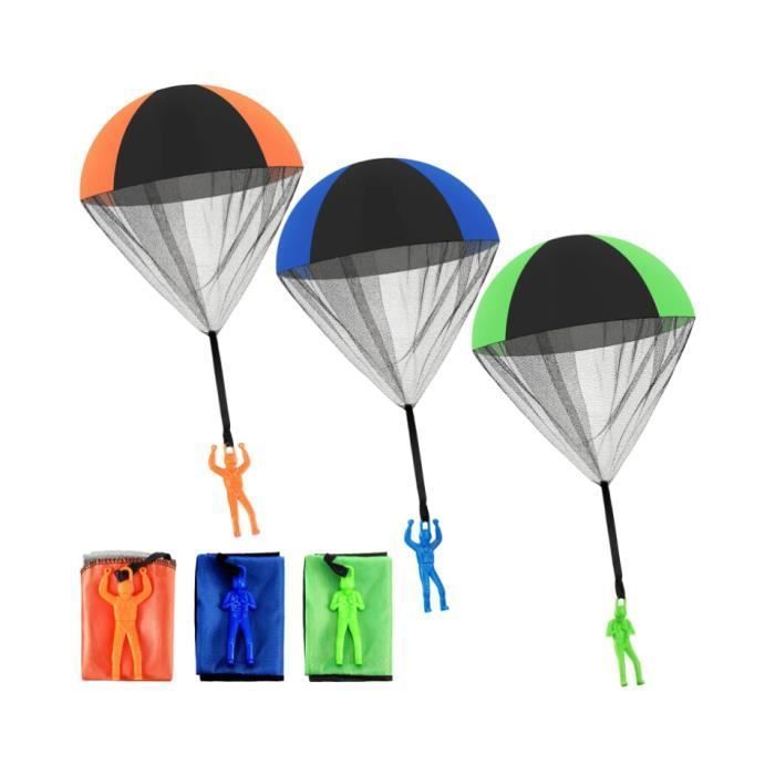 Jouet de Parachute Parachute à Lancer à Main pour Soldats Jouets pour