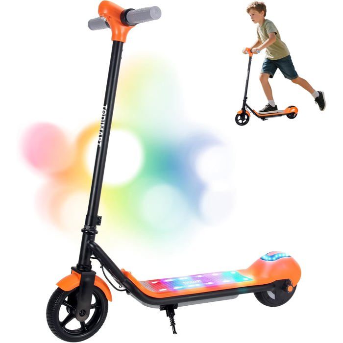 Trottinette électrique Enfant 6–12 Ans – Vitesse Max 16 Km/h, Autonomie 8 Km, Pliable – Cadeau Fun Et Sécurisé Pour Ado - 9