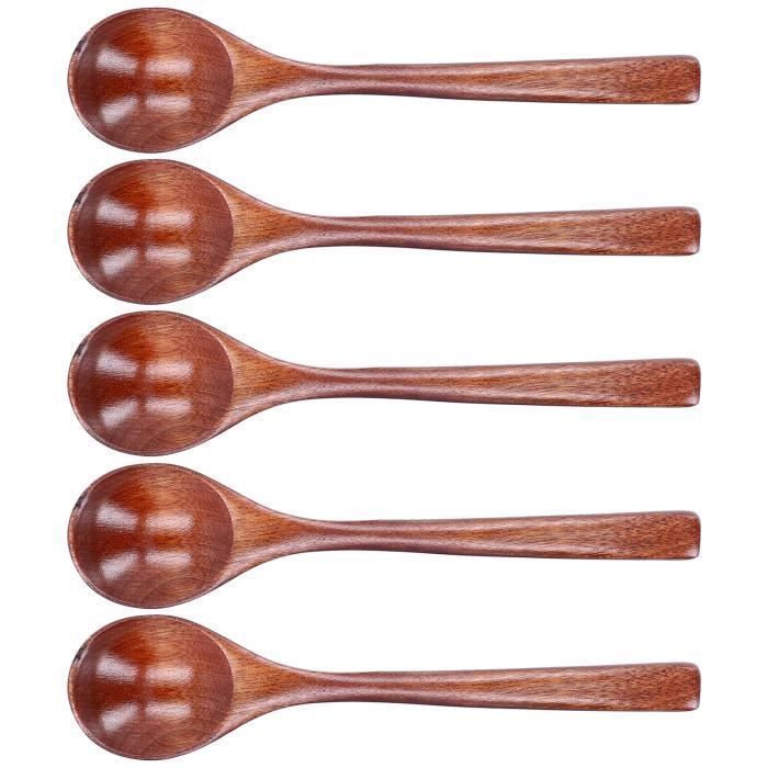 HUYIWEI 2 Cuillères De Service En Acier Inoxydable Avec Longues Poignées, Cuillère à Soupe