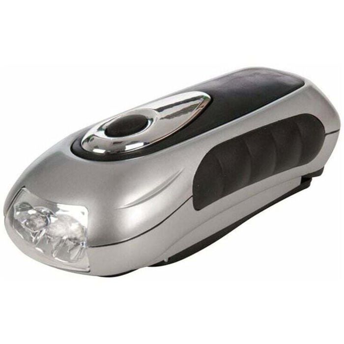 Lampe-torche à manivelle sans batterie écologique et rechargeable idéale pour camping randonnée et activités outdoor