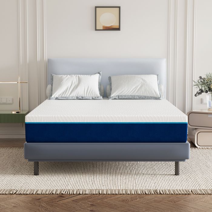 Matelas 160x20016cm ÉpaisseurDEWINNER Mousse à Mémoire de FormeFermeté MoyenneSoutien ParfaitRéversible à Deux Faces