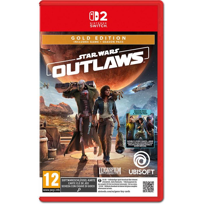 Star Wars Outlaws - Édition Gold • Jeu Nintendo Switch 2