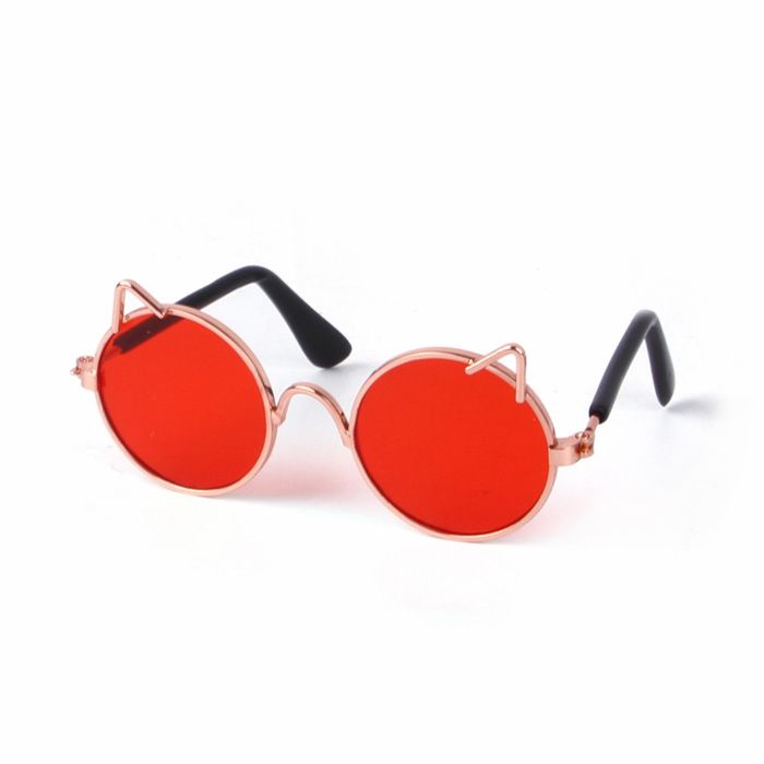 Accessoires mignons pour animaux - Phoesky - Peluche - Lunettes de soleil - Polyester - Pour chiens