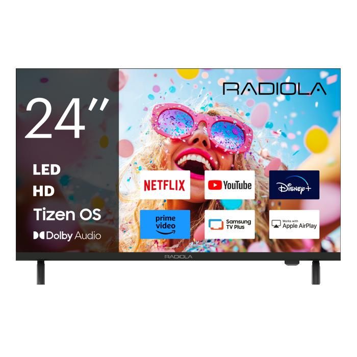 RADIOLA RA24A2TV TV LED HD 24(60cm) Smart Tizen 1366 x 768 pix HDMIx3 Dolby
