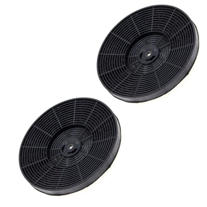 Lot de 2 Filtres à charbon AHC/B/GHC/HCD 175X15 mm Hotte CR720 103990039 AIRLUX GLEMGAS