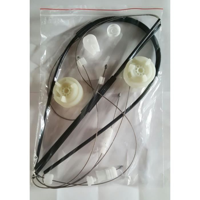 Pour Renault Megane 2 Lève-vitre Kit de Réparation Câble Avant à Gauche Droite