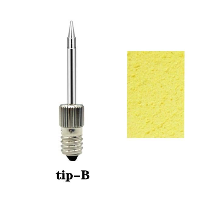 Pointes De Fer à Souder De Remplacement E10 - Pointe B Et Pointe K, Pour Fer à Souder USB Interface E10