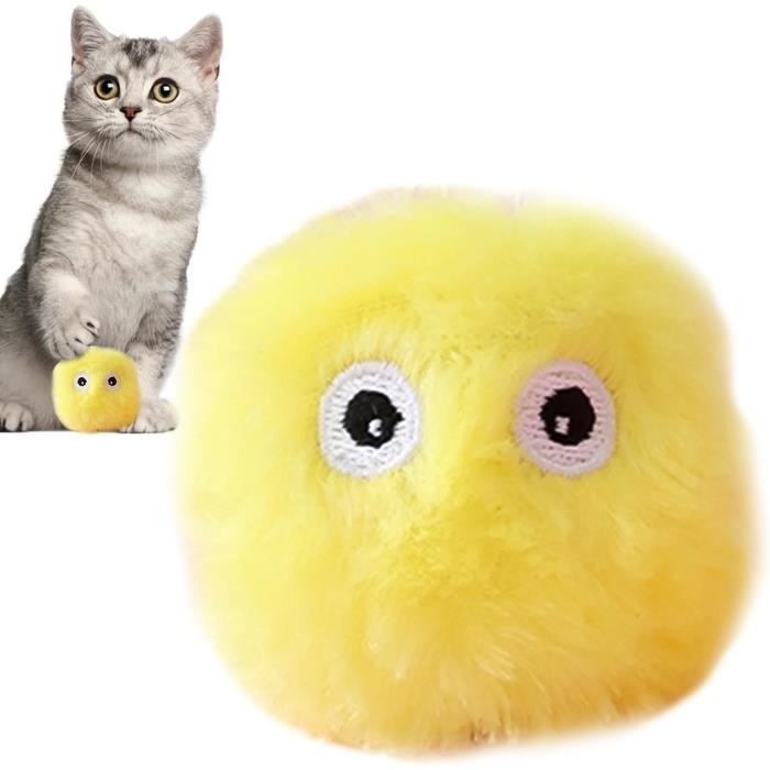 Jouet Interactif Pour Chat En Peluche - Kicker De Chat Interactif Moelleux  Lumineux Avec Des Sons D'Animaux Vifs - Boules De [H4119] - Cdiscount