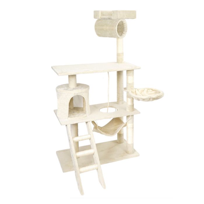 Meilleurs prix pour Arbre à chat beige Sisal 141cm