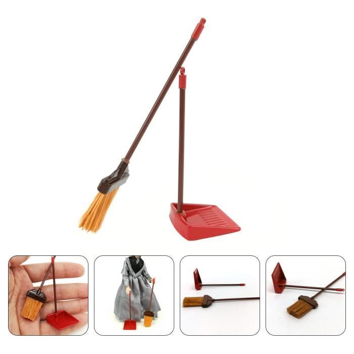 Balai Et Pelle à Poussière Pliables - Design Compact, Manche Ergonomique, Pour Sols Et Carrelage - 6