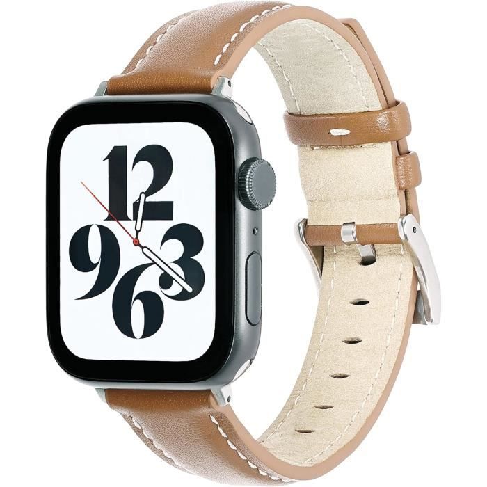 Bracelet cuir hotsell homme apple watch