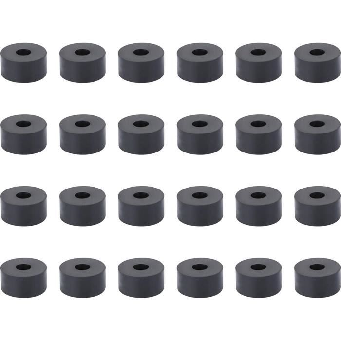 Pieds En Caoutchouc Anti-vibrations – Lot De 4, Compatible Nettoyeur Haute Pression, Compresseur, Générateur