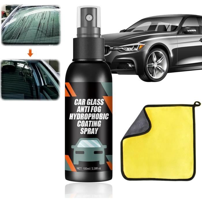 Agent anti-pluie anti-buée pour pare-brise de voiture,protection de  pare-brise de voiture,nettoyant anti-buée,Spray Anti Buée,2pcs - Cdiscount  Auto