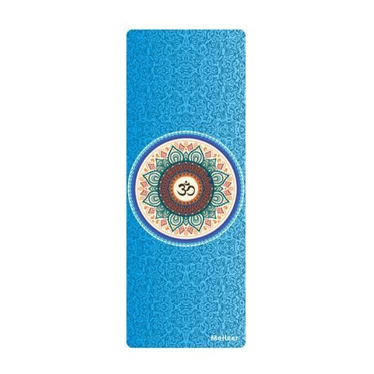 Tapis De Yoga Hotworx 77x29 Pouces – Gris, Antidérapant, Microfibre, état Correct
