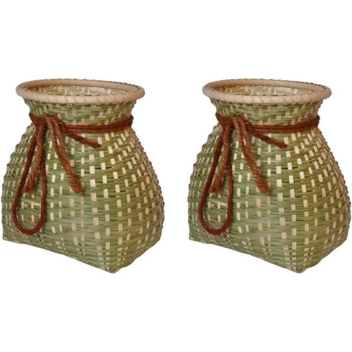 Chaise en bambou et rotin en roseau
