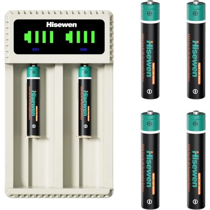 450mAh 1.2V Oplaadbare Batterij AAAA Batterien Für Stylus Pen Und Surface Pen | Ersatzbatterie Für Eingabestifte, Presenter, Touchscreen Stifte | 4 Stück Batterien AAAA 4 Stuks AAAA Batterijen Set