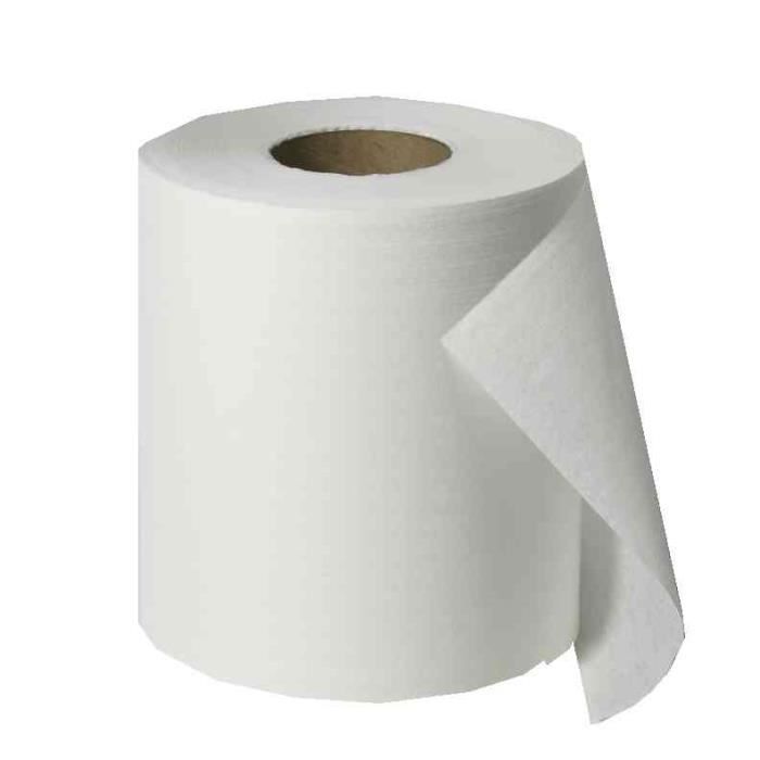 Rouleau d'essuie-mains L 220 mm 2 plis Dévidage interieur 175 m Blanc